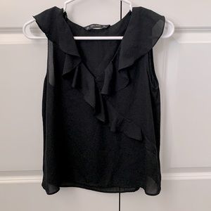 Black blouse from Zara, Basie edition